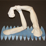 Scarecrow Birdtable's 3 Maquettes